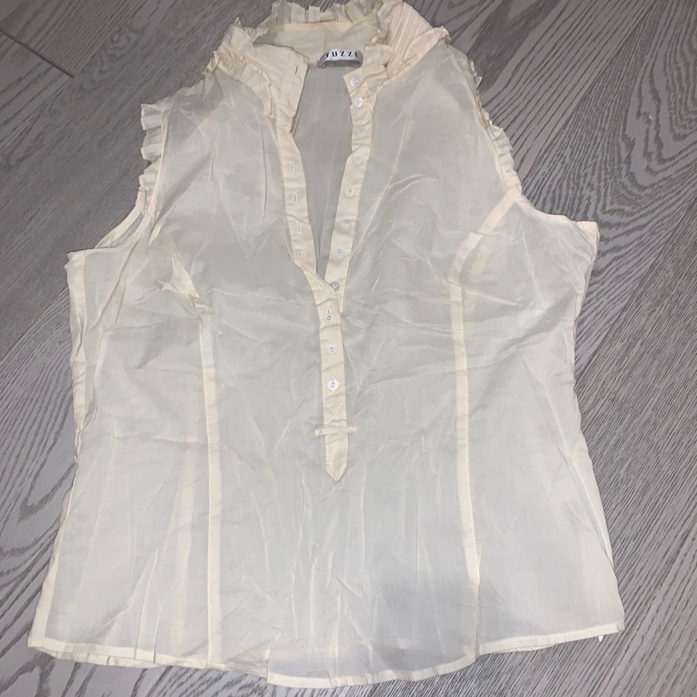 Tuzzi sleeveless blouse